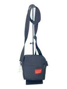 Manhattan Portage◆ショルダーバッグ/ナイロン/ブラック