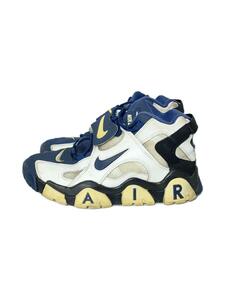 NIKE◆AIR BARRAGE MID/エアバラージミッド/ホワイト/AT7847-101/27cm