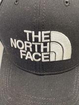 THE NORTH FACE◆22aw/TNFロゴキャップ/FREE/ポリエステル/BLK/無地/メンズ/nn42242_画像5