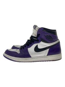 NIKE◆AIR JORDAN 1 RETRO HIGH OG/28.5cm/PUP/使用感有