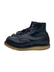 RED WING◆6-INCH CLASSIC MOC BOOT/6 インチクラシックモックブーツ/26cm/BLK