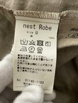 nest Robe◆キャミワンピース/-/リネン/KHK/無地/01145-1180_画像4