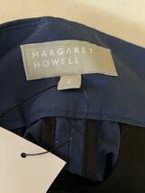 MARGARET HOWELL◆ワイドパンツ/2/コットン/NVY/578-3144001/WASHED COTTON POPLIN_画像4