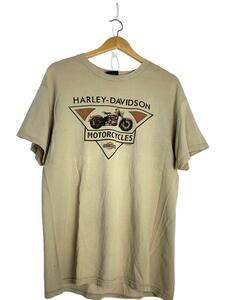 HARLEY DAVIDSON◆Tシャツ/-/コットン/BRW