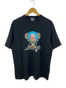 GOD SELECTION XXX◆Tシャツ/XL/コットン/BLK/ONE PIECE/チョッパー