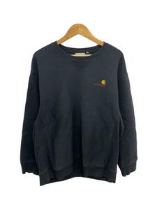 Carhartt◆スウェット/XL/コットン/BLK/無地