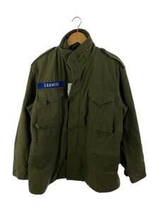 MILITARY◆ジャケット/M/コットン/KHK/無地/8415-782-2939