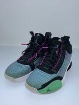 NIKE◆AIR JORDAN XXXIV PF/エアジョーダン34PF/グリーン/BQ3381-400/27cm/GRN_画像2