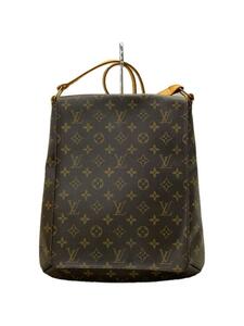 LOUIS VUITTON◆ミュゼット_モノグラム・キャンバス_BRW/PVC/BRW