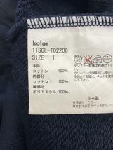 kolor◆11SS/スウェット/1/コットン/ネイビー/11SCL-T02206_画像4