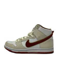 NIKE◆SB DUNK HIGH_SB ダンク ハイ/28cm/WHT/レザー//