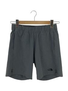 THE NORTH FACE◆FLEXIBLE SHORT_フレキシブル ショート/ポリエステル/GRY/無地/NBW41569//