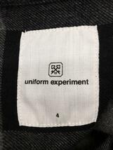 uniform experiment◆長袖シャツ/4/コットン/GRY/UE-222023//_画像3