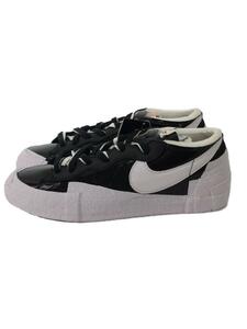 NIKE◆BLAZER LOW X SACAI_ブレーザー LOW X SACAI/28.5cm/BLK/レザー//