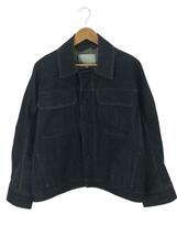 STUDIO NICHOLSON◆SN-620/TOTTORI SELVEDGE DENIM JACKET/デニムジャケット/M/濃紺/無地//_画像1