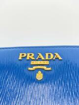 PRADA◆財布/レザー/BLU/レディース/1MM268//_画像3