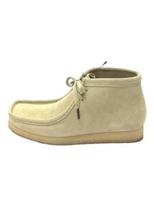 Clarks◆Wallabee/ブーツ/US9.5/BEG/26773//