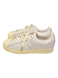 adidas◆SUPERSTAR ATMOS GOLD STAR_スーパースター アトモス ゴールド スター/28cm/WHT