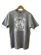 A BATHING APE◆Tシャツ/L/コットン/GRY//_画像1