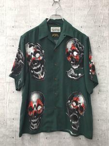 WACKO MARIA◆22AW/×56 TATTOO STUDIO/S/S HAWAIIAN SHIRT/S/56TS-WM-HI0//