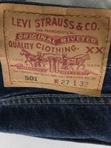 Levi’s◆501/米国製/ボタン裏524/ボトム/27/コットン/IDG/501-6215//_画像4