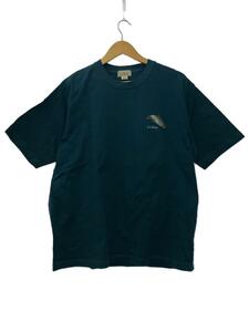 L.L.Bean◆Beans 1980 SS Catalog Trout-T/Tシャツ/M/コットン/GRN/3275-2030//