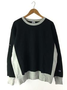 Champion◆REVERSE WEAVE/スウェット/XL/コットン/ブラック/C3-W014//