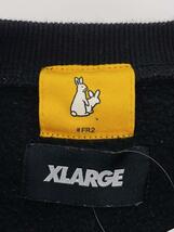 X-LARGE◆スウェット/L/コットン/BLK/プリント/frc1273_画像3