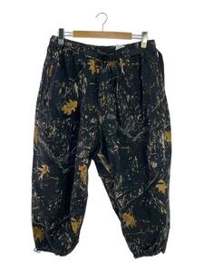 TIGHTBOOTH PRODUCTION◆BULLET CAMO BALLOON PANTS/XL/ポリエステル/BLK/カモフラ//