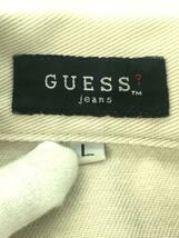 GUESS◆USA製_Gジャン/L/コットン/WHT/38807//_画像3