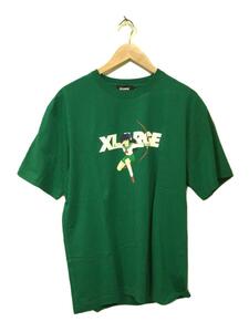 X-LARGE◆Tシャツ/L/コットン/GRN/101212011061/犬夜叉/かごめ//