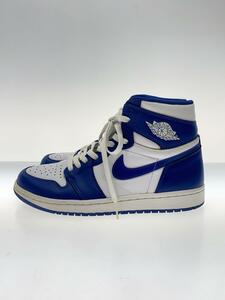 NIKE◆AIR JORDAN 1 RETRO HIGH OG/エアジョーダン1レトロハイ/ホワイト/26cm/WHT//