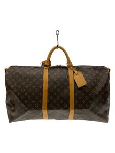 LOUIS VUITTON◆ルイヴィトン キーポル60_モノグラム・キャンバス_BRW/PVC/BRW//