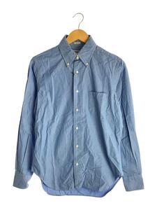 individualized shirts◆長袖シャツ/14.5/コットン/BLU//ボタンダウン