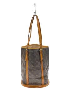 LOUIS VUITTON◆バケットGM_モノグラム・キャンバス_BRW/PVC/BRW