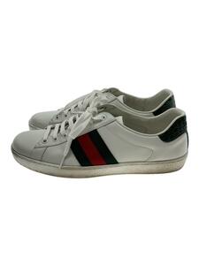 GUCCI◆ローカットスニーカー/UK9/WHT/386750