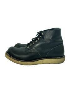 RED WING◆レースアップブーツ・6インチクラシックプレーントゥ/US9.5/BLK