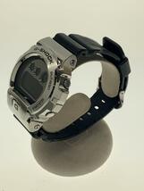 CASIO◆クォーツ腕時計_G-SHOCK/アナログ/ラバー/ブラック/シルバー/GM-6900-1JF_画像2