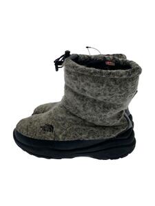 THE NORTH FACE◆ノース/NUPTSE BOOTIE WP WOOL LUXE II/ヌプシ/27cm/グレー/NF51683