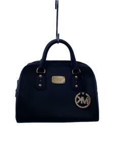 MICHAEL KORS◆2WAYハンドバッグ/レザー/BLK/無地/35S3GSAS1L