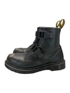 Dr.Martens◆STRAP BOOT/ストラップブーツ/UK8/BLK/レザー/26446001/1460