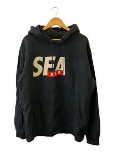 WIND AND SEA◆×GOD SELECTION XXX/WDS HOODIE/XL/コットン/ブラック/WDS-XXX-21A-02