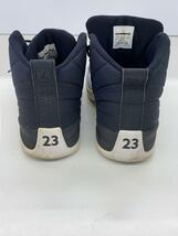 NIKE◆AIR JORDAN 12 RETRO/エアジョーダンレトロ/ブラック/130690-004/28.5cm/BLK_画像6