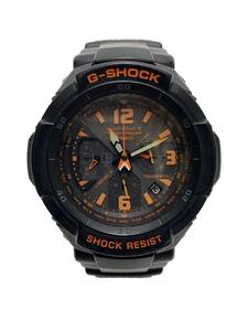 Casio ◆ Солнечные часы/G-Shock/Analog/blk/gry