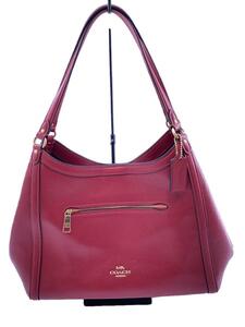 COACH◆トートバッグ/レザー/RED/C6231