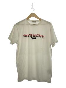 GIVENCHY◆Tシャツ/M/コットン/ホワイト/BM70UY3002