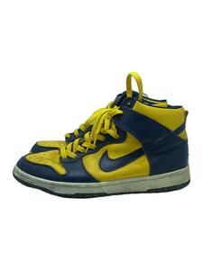 NIKE◆DUNK HIGH LE/ダンクハイ/630335-471/27cm/98年製復刻/ミシガンカラー