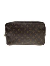 LOUIS VUITTON◆トゥルース・トワレット28_モノグラム・キャンバス_BRW/PVC/BRW_画像1