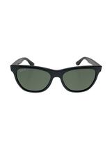 Ray-Ban◆サングラス/-/プラスチック/BLK/GRN/メンズ/RB4184F_画像1