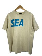 WIND AND SEA◆Nep Ivory Sky/Tシャツ/L/コットン/IVO/プリント_画像1